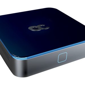 AudioCodes RXV200 Compute Device for small to mid size meeting rooms. The Bundle also Includes the RXPanel, RX15 Speakerphone and RXVCam50M