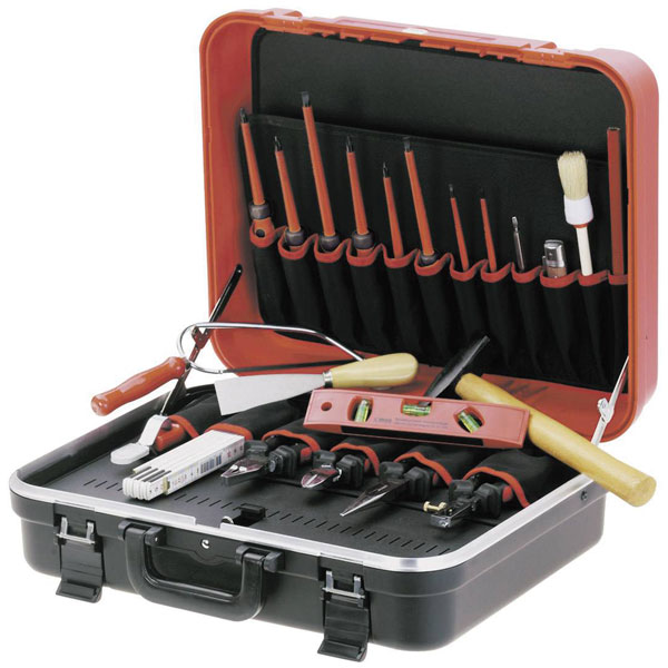 Cimco 172004 Apprentice Tool Box 23-Piece Solid Hard Case