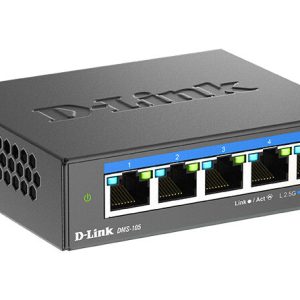 D-Link 5-Port 2.5G Multi-Gigabit Desktop Switch
