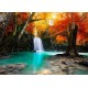 Deep Forest Waterfall