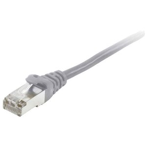Equip 605502 RJ45 patch cable CAT 6 SFTP Grey gold plated connecto...