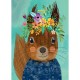 Floral Friends - Sweet Squirrel