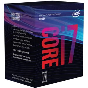 Intel Core i7-8700T processor 2.4 GHz 12 MB Smart Cache Tray