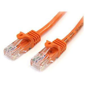 StarTech 45PAT2MOR Cat5e Snagless Patch Cable RJ45 Connectors 2m O...