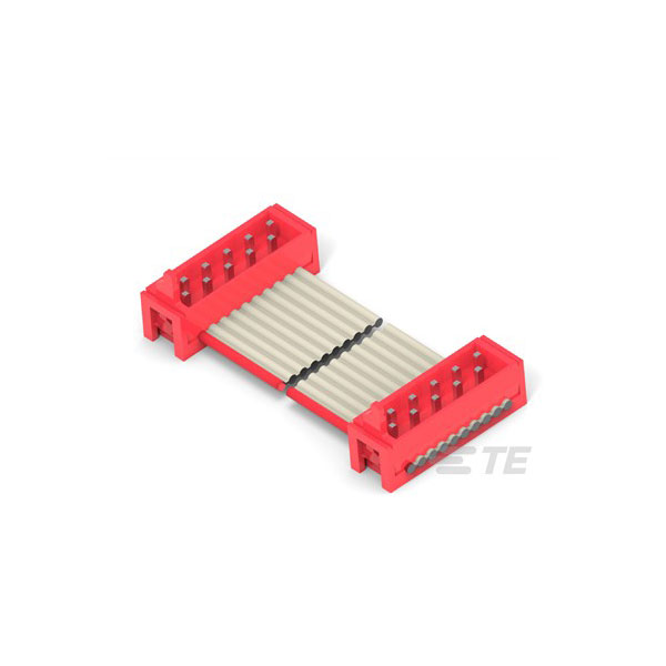 TE Connectivity 1483353-1 Ribbon Cable Plug To Plug 1.27mm Pitch