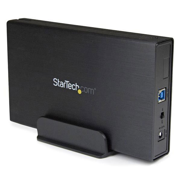 StarTech.com S3510BMU33 USB 3.0 To 3.5" SATA External HD Enclosure...
