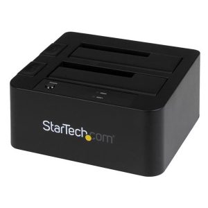 StarTech.com SDOCK2U33EB eSATA USB 3.0 To SATA 6Gbps Hard Drive Do...