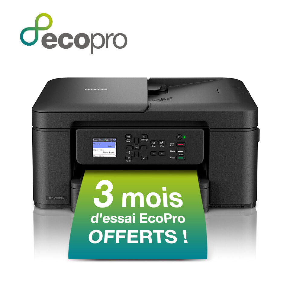 Brother 3-in-1 Compact Wireless Inkjet Printer DCP-J1360DW