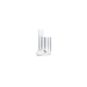 Clarity Rolled Rim Vials, With Unattached Clip On PE Closure, 7ml ...