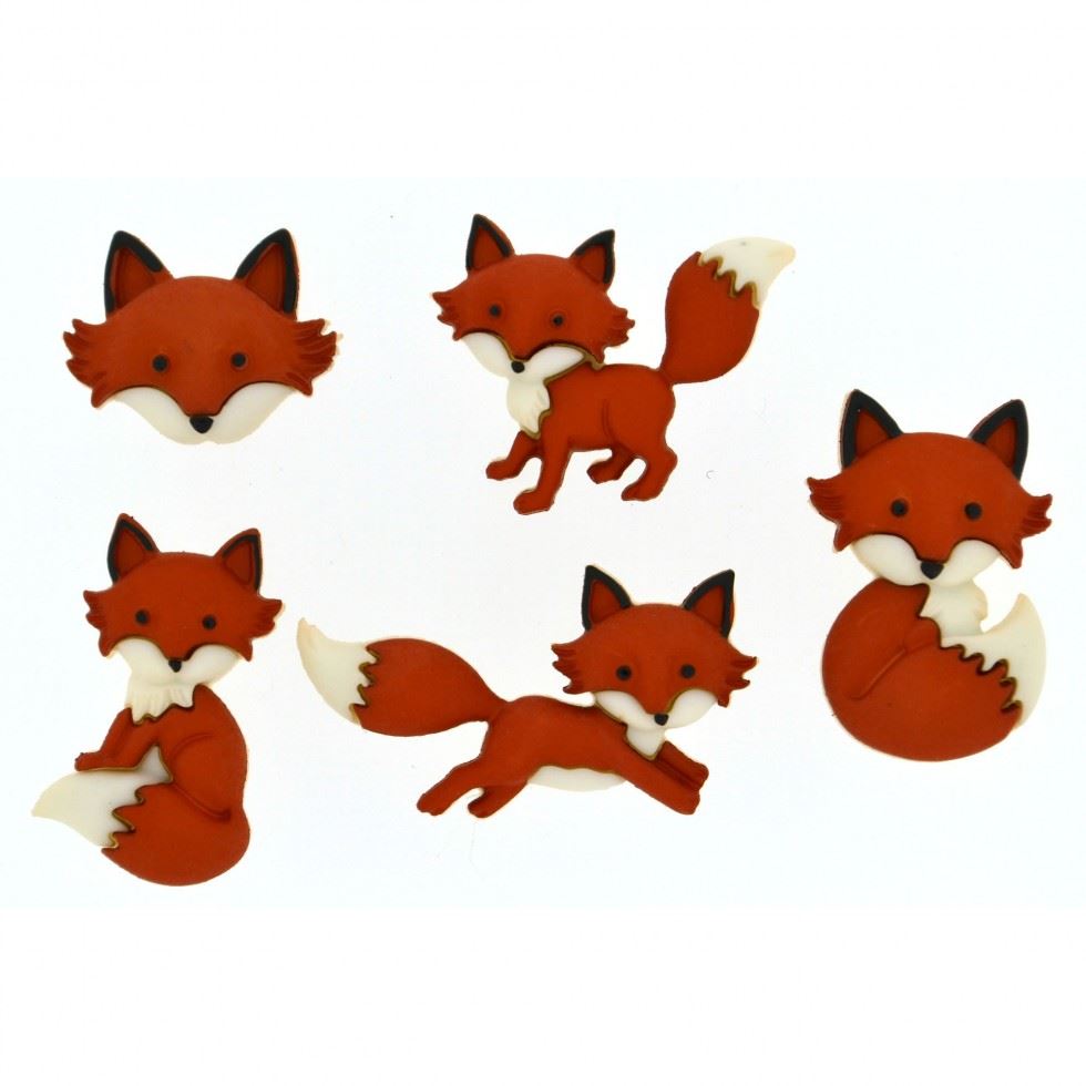 Dress It Up Outfoxed Buttons
