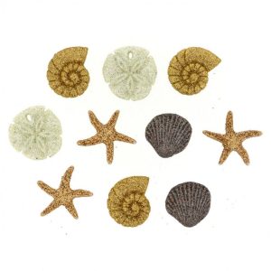 Dress It Up Seashells Buttons