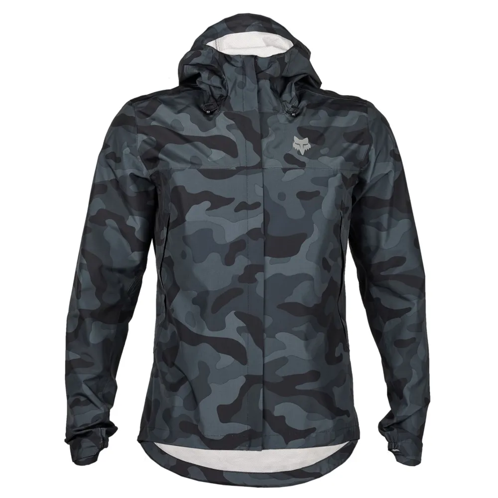 Fox Ranger 2.5L Water MTB Jacket Black Camo