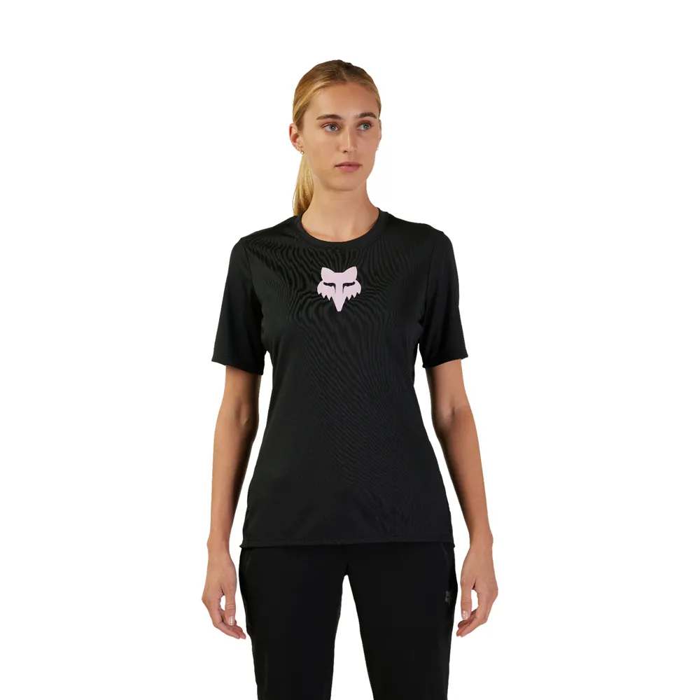 Fox Ranger Fox Head SS Womens Jersey Black