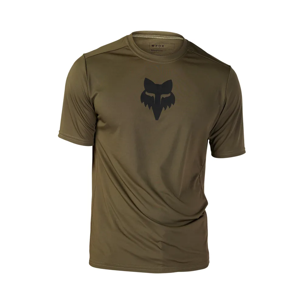 Fox Ranger Lab Head SS Jersey Olive Green