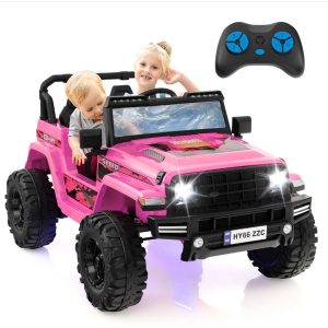 2-Seater Ride-on Car - Pink