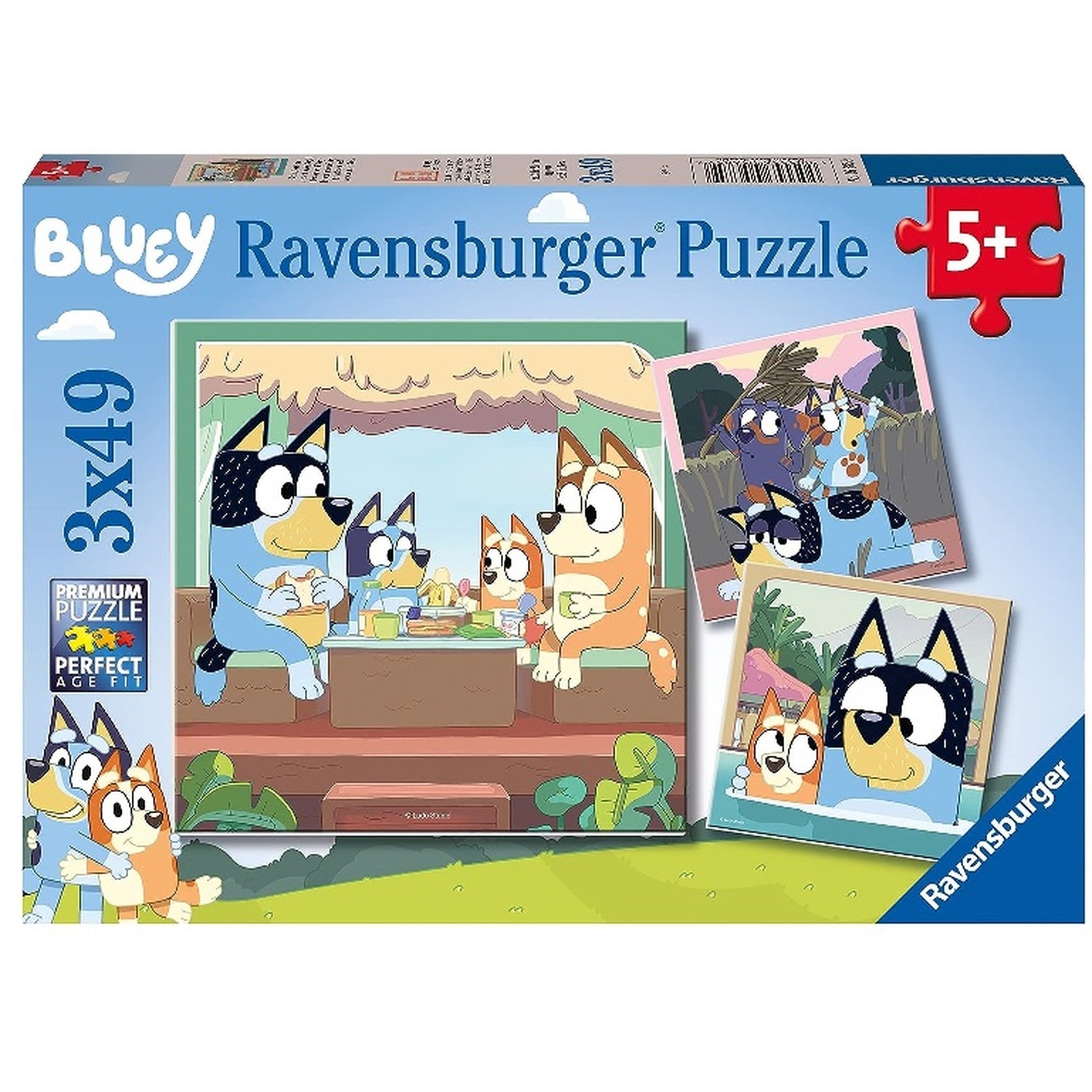 Bluey Jigsaw Puzzle - Various Colours