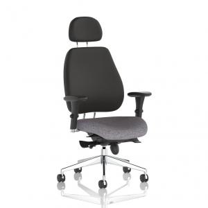 Chiro Plus With Headrest Bespoke Colour Seat Rivet Fuse KCUP2778