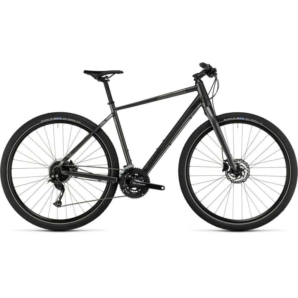 Cube Hyde Hybrid Bike 2024 Graphite/Black