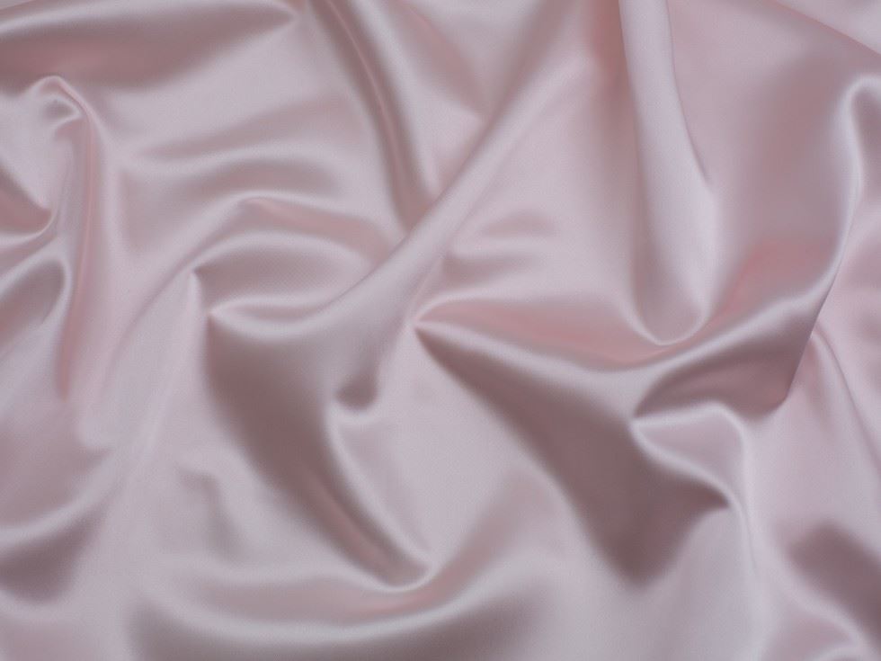 Minerva Core Range Acetate Satin Fabric Light Pink