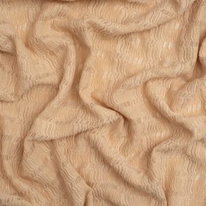 Minerva Core Range Flamenco Textured Stretch Knit Fabric Camel