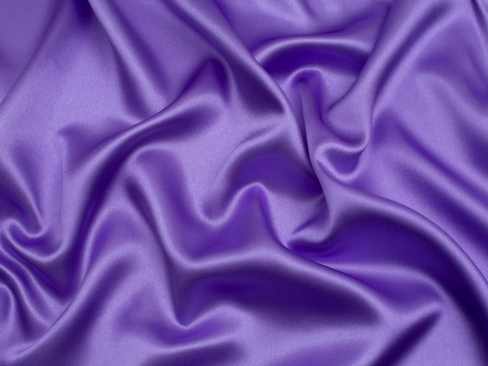 Minerva Core Range Liquid Satin Fabric Purple