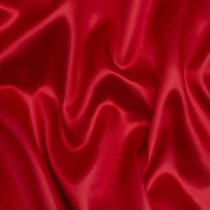 Minerva Core Range Liquid Satin Fabric Red