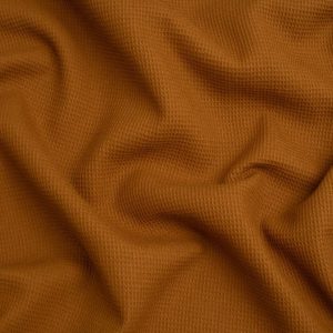 Minerva Core Range Mini Cotton Waffle Fabric Camel