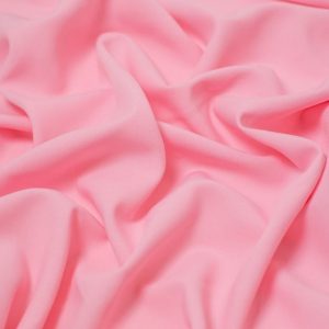 Minerva Core Range Polyester Suiting Fabric Pale Pink