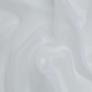 Minerva Core Range Polyester Voile Fabric White