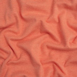 Minerva Core Range Tubular Ribbing Stretch Knit Fabric Brique