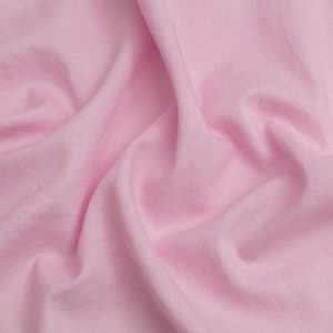 Minerva Core Range Washed Slub 100% Linen Fabric Rose Pink