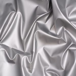 Minerva Core Range Waterproof Rubber PVC Vinyl Fabric Silver