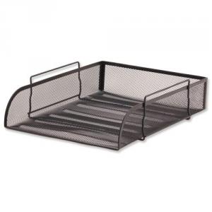 Office Mesh Letter Tray Scratch Resistant Stackable Front load