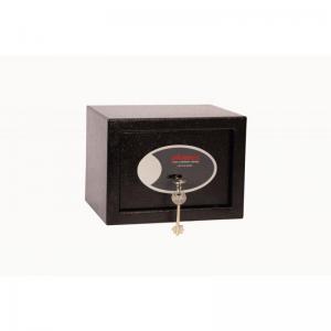 Phoenix Compact Home Office Security Safe Key Lock Black - SS0721K