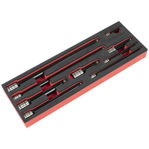 Sealey Premier Black Combination Drive Socket Extension Bar Set Combination