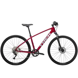 Trek Dual Sport 3 Hybrid Bike 2022 Rage Red