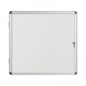 Bi-Office Enclore Magnetic Display Case Acrylic Door Aluminium Frame