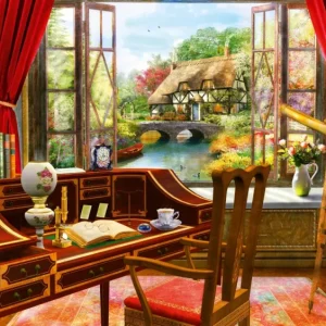 Bluebird Puzzle Puzzle Study View - 1000 pieces