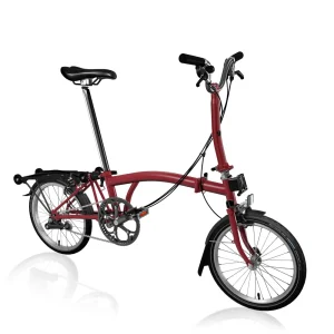 Brompton C-Line Explore With Rack Mid Folding Bike 2023 House Red