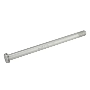 Burgtec Rear Axle 174mm x 12mm 1.75mm Pitch Rhodium Silver