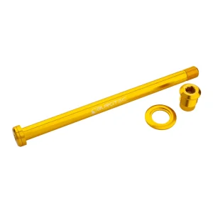 Burgtec Trek 184.5mm Rear Axle Burgtec Bullion Gold