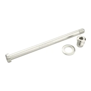 Burgtec Trek 184.5mm Rear Axle Rhodium Silver