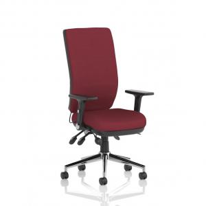 Chiro High Back With Height Adjustable And Folding Arms Bespoke Colour