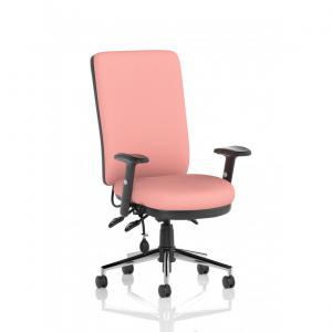 Chiro High Back With Height Adjustable Arms Bespoke Colour Back And