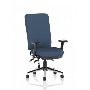 Chiro High Back With Height Adjustable Arms Bespoke Colour Back And
