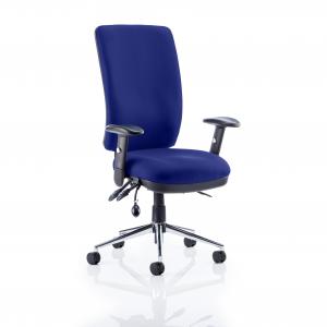 Chiro High Back With Height Adjustable Arms Bespoke Colour Back And