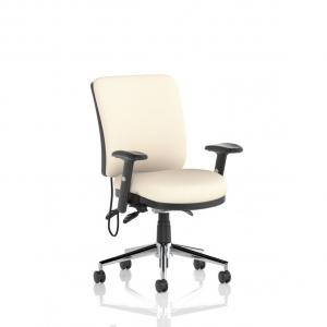 Chiro Medium Back With Height Adjustable Arms Bespoke Colour Back and