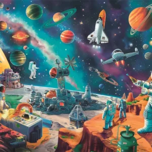 Clementoni Puzzle Cosmic crew - 100 to 149 pieces