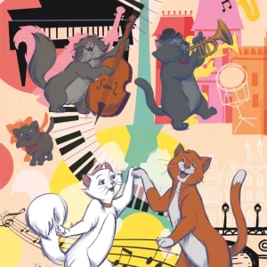 Clementoni Puzzle Magic Light - Aristocats : Family Photo