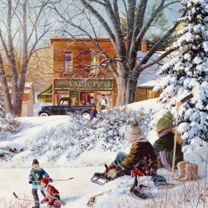 Cobble Hill Puzzle Getting Ready - Random Cut - 1000 pieces